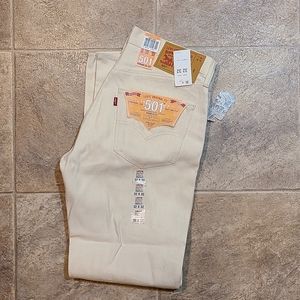 NEW Levi's STF 501 - cream - 32x32 nwt